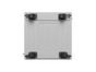 Комуникационен шкаф Lanberg rack cabinet 19' free-standing 15U/600x600 (flat pack) with glass door lcd grey v2