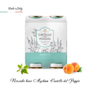 Копирна хартия FIT NIVEUS в КОМПЛЕКТ с две кенчета вино Castello del Poggio 187 мл