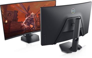 Монитор Dell S2721HGFA, 27' Full HD Curved AG, VA, 1ms (MPRT), 4 ms, 3000:1, 350 cd/m2, 1920x1080, 144Hz, NVIDIA G-SYNC, AMD FreeSync, HDMI, DP, Headphone-out, Height Adjustable, Tilt, Black