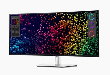 Монитор Dell U4025QW, 39.7' 5K UtraSharp Curved WUHD (5120x2160), AG, IPS, 21:9, 5ms, 1000:1, 600 cd/m2, DCI-P3 99%, HDMI, DP, HDR600, USB Hub, Thunderbolt 4/USB-C, USB 3.2, RJ45, Speacers, PbP,  Height Adjustable, Swivel, Tilt, Black