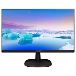 Монитор Philips 273V7QDSB, 27' Wide IPS, LED, 5ms, 1000:1, 10M:1 DCR, 250cd/m2, 1920x1080@60Hz, Tilt, D-Sub, HDMI, DVI, Black