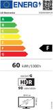 Телевизор LG 50QNED80A3A, 50' 4K QNED HDR Smart TV, 3840x2160, DVB-T2/C/S2, Alpha 7 AI Processor, HDR10 / HLG, webOS 25 ThinQ, VRR / ALLM / HGiG, 4K Upscaling, WiFi 5, Voice Controll, Bluetooth 5.1, AirPlay 2, LAN, CI, HDMI, SPDIF, Google Cast, 2 pole Sta
