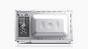 Микровълнова печка Sharp YC-MG01E-W, Manual control, Built-in microwave grill, Grill Power: 1000W, Cavity Material -steel, 20l, 800 W, White/Black door, Defrost, Cabinet Colour: White