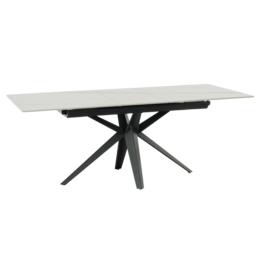 Трапезна маса ЗОРИ разтегателна- бял цвят плот
