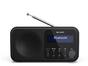 Радио Sharp Radios DR-P420(BK), PORTABLE DIGITAL RADIO, Bluetooth 5.0, 20 DAB+/DAB/FM, Auto time/date, LCD Display, Dual alarm,Micro USB x1 (power supply),3.5mm Headphone jack / line-out, Black