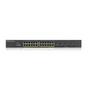 Комутатор ZyXEL XGS1935-28HP, 28 Port Smart Managed PoE Switch, 24x Gigabit PoE and 4x 10G SFP+, hybrid mode, standalone or NebulaFlex Cloud, 375 Watt PoE