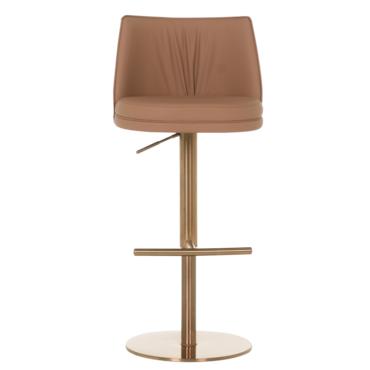 Бар стол КАРИНА- цвят корал