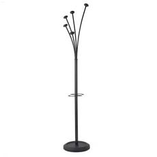 Закачалка за дрехи EGEYA 03- черна, метална,с 5 куки