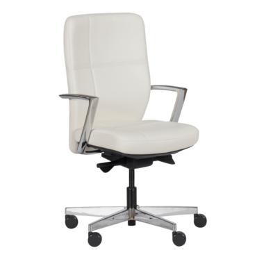 Работен стол СЕМЕЛА-сниман отпред, цвят шампанско