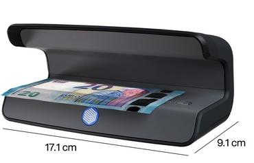 Детектор за фалшиви банкноти Safescan 75- размери