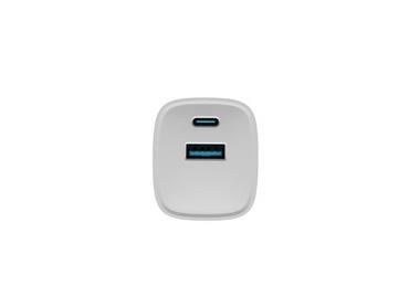 Адаптер Natec USB Charger  Ribera Gan 1X USB-A + 1X USB-C 30W, White
