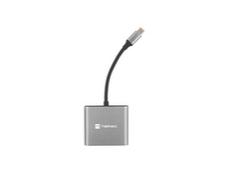 Докинг станция Natec USB-C Multiport Adapter 3 in 1 Fowler MINI USB 3.0, HDMI 4K, USB-C PD