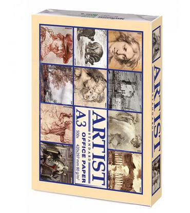 Пакет Копирна хартия ARTIST A3 80 гр. 500 л-сниман вертикално