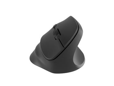 Мишка Natec Vertical Mouse Crake 2  BLUETOOTH 5.2 + 2.4GHZ BLACK 2400dpi, Right handed, black