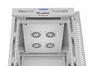 Комуникационен шкаф Lanberg rack cabinet 19' free-standing 15U/600x800 (flat pack) with glass door lcd grey v2