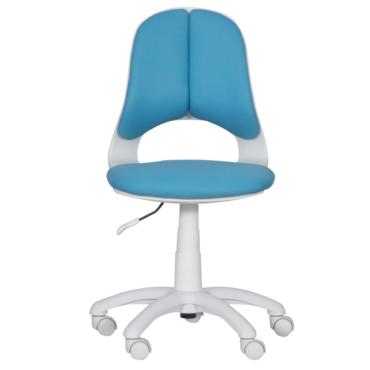 Детски стол ФРЕЯ- снимка отпред, бял полипропилен