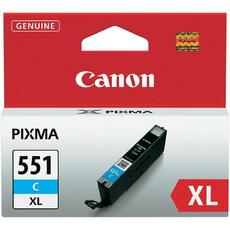 Консуматив Canon CLI-551XL C + Canon Plus Glossy II PP-201, 10x15 cm, 100 sheets