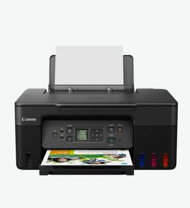 Мастилоструйно многофункционално устройство Canon PIXMA G3470 All-In-One, Black + Canon GI-41 BK