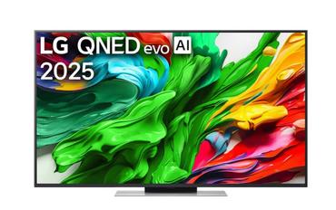 Телевизор LG 55QNED87A3B, 55' 4K QNED MiniLED  HDR Smart TV, 100Hz, 3840x2160, DVB-T2/C/S2, 8 AI Processor 4K, HDR 10, webOS 25 ThinQ,  FreeSync, VRR 120Hz, Multi View, 4K Upscaling, Wi-Fi 6, Voice Controll, Bluetooth 5.3, AirPlay 2, CI, HDMI eARC, SPDIF,