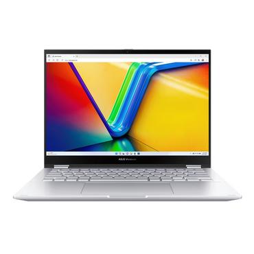 Лаптоп Asus Vivobook S Flip OLED TP3402VA-KN310W,Intel i5-13500H,14'OLED, 2.8K (2880 x 1800) Touch, DDR4 16GB,512 GB SSD, Windows 11 Home, Silver