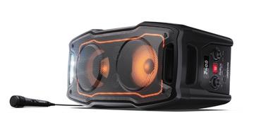 Тонколони Sharp Speakers PS-931, Xparty SING Party  2x6.5' speaker drivers + 2x2' tweeters, max 180 W, 13h play time by built in battery, Splashproof (IPX4), True wireless Stereo, 3.5mm Aux-in and USB MP3 playback with charging, BT 5.3