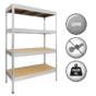 Метален стелаж BTL цинк 180x120x60см 600кг/ рафт