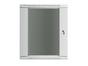 Комуникационен шкаф Lanberg rack cabinet 19' wall-mount 15U / 600x600 for self-assembly (flat pack), grey