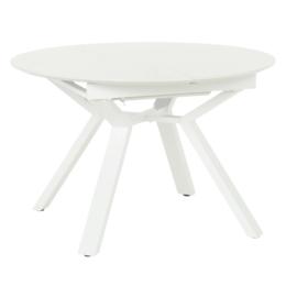 Трапезна маса АРИЯ разтегателна- в бял цвят