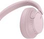 Слушалки Sony Headset WH-CH720N, pink