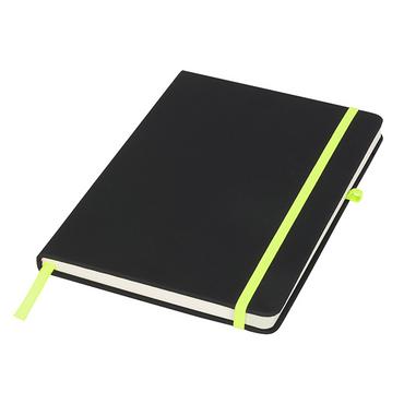 Бележник NOIR MEDIUM A5- яркозелен цвят