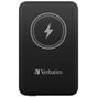 Външна батерия Verbatim MCP-10BK Power Pack 10000 mAh with UBS-C PD 20W / Magnetic Wireless Charging 15W Black