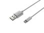 Кабел Natec Lightning(M) -> USB-A(M) cable 2m MFI Prati White