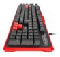 Клавиатура Genesis Gaming Keyboard Rhod 110 Red Us Layout