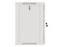 Комуникационен шкаф Lanberg rack cabinet 19' wall-mount 12U/600x450 for self-assembly with metal door grey (flat pack)