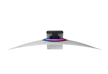 Монитор Samsung LS34DG850, 34'' CURVED Odyssey G8 OLED, 1800R, 175 Hz, 0.1 ms GTG, 21:9, 3440 x 1440, Smart, 2xUSB C, Mini DP, Micro HDMI 2.1, Wi-Fi 5, BT 5.2, Speakers, 178°/178°, Silver
