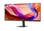 Монитор LG 34U511A-B, 34' UltraWide  21:9, IPS, 100 Hz, 5ms, 1000:1, 400cd/m2, WFHD 2560x 1080, sRGB 99%, HDR 400, HDMI, DP, Reader mode, Dynamic Action Sync, LG Switch, Tilt, LG Switch, Black