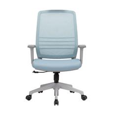 Работен стол COBI светлосин-сниман отпред