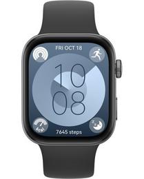 Часовник Huawei Watch Fit 3 Midnight Black, Solo-B09S, 1.82' AMOLED, 480x408, SPO2, BT5.0, 5ATM, 400mAh