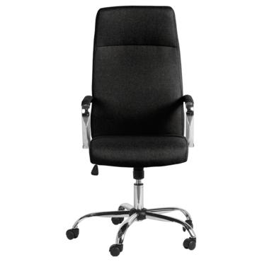 Директорски стол ЕЛИСАВЕТА- сниман отпред, фиксирани полакътници