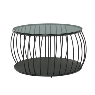 Холна маса ДАЛИЯ- черен цвят