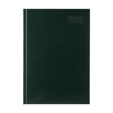 Календар - бележник ИКОНОМИ A5 зелен