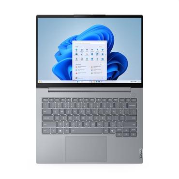 Лаптоп Lenovo ThinkBook 14 G8 Intel Core Ultra 5 225U (up to 4.8GHz, 12MB), 16GB DDR5-5600, 512GB SSD, 14' WUXGA (1920x1200) IPS AG, Integrated Graphics, 1080p&IR Cam, Backlit KB, 3 cell, WLAN, BT, FPR, DOS, 3Y CCI