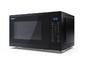 Микровълнова печка Sharp YC-MG252AE-B, Fully Digital, Built-in microwave grill, Grill Power: 1000W, steel/painted grey, 25l, 900 W, Housing Material Microwave-Steel, LED Display Blue, Timer & Clock function, Child lock, Defrost, Cabinet Colour: Black