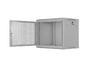 Комуникационен шкаф Lanberg rack cabinet 19' wall-mount 9U/600x450 with perforated door grey (flat pack)