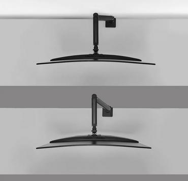 Стойка Neomounts by Newstar Next Core Desk Mount 1 Ultra Wide Curved screen (topfix clamp & grommet)