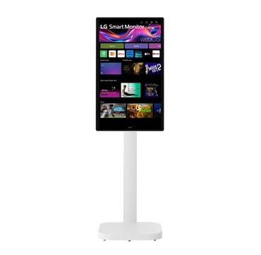 Монитор LG 32U889SA-W, 31.5' IPS, Smart webOS, Touch, Swind, 5ms GtG, 1000:1, 350cd/m2, UHD 4K (3840 x 2160), HDR 10, DCI-P3 95%, 3xUSB Type-C (PD 65W), 2xHDMI, Tilt , Height adjustment, Swivel, Pivot, AirPlay 2, Speacers 5W x 2, LG Switch, White