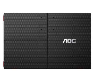 Монитор AOC 16G3, 15.6' IPS WLED, 1920x1080@144Hz, 4ms GtG, 250cd m/2, 1000:1, 80M:1 DCR, Freesync, FlickerFree, Low Blue Light, 1Wx2, 1x MicroHDMI 1.4