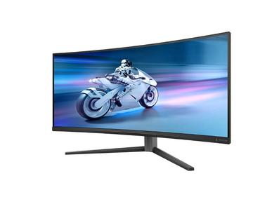 Монитор Philips 34M2C6500, 34' Curved 1800R QD-OLED, 3440x1440@175Hz, 0.03ms GtG, 1000 nit, 1 000 000:1, Mega Infinity DCR, Adaptive Sync, FlickerFree, LowBlue Mode, Tilt, Height Adjust, Swivel, 2xHDMI, DP, USB hub