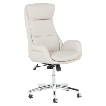 Директорски стол ИСКРЕН- снимка отпред, еко кожа