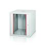 Комуникационен шкаф Formrack 19' Wall Mounted rack 9U 555/560mm, removable locking sides, height: 460mm, loading capacity: 100kg., tempered glass door, 19' front and back rails
